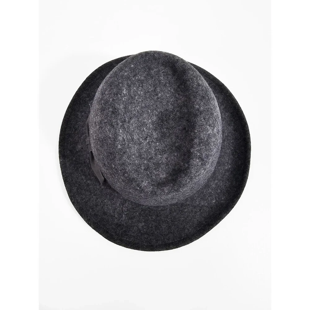 Betmar Medium Vintage Wool Gray Felt Hat Union Made USA